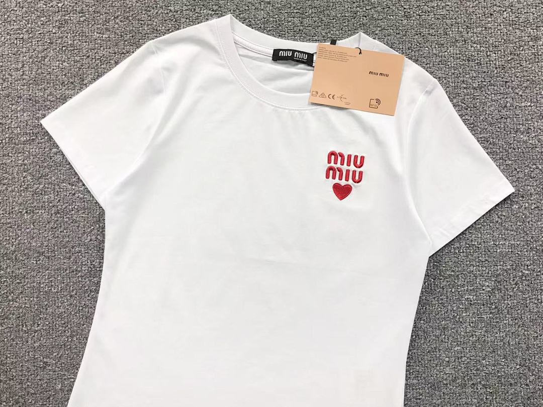 Miu Miu 115 M⭐U T-SHIRT FEMAIE - Image 9