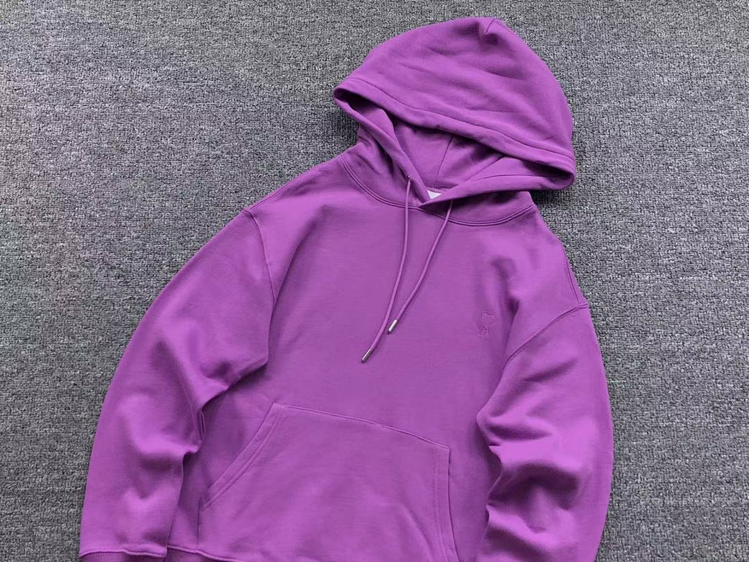 AMI 118 AMI HOODIE 57281788 (Im 170Cm 60Kg I Wear Size M In The Phot) - Image 11