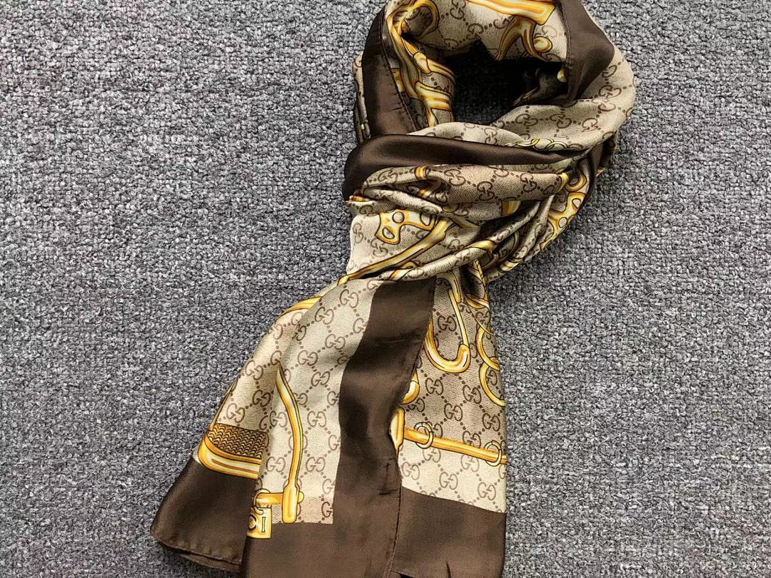 Gucci 68 G⭐C⭐I SCARF 2203170976 (Long 180CM* Wide 90CM*) - Image 7