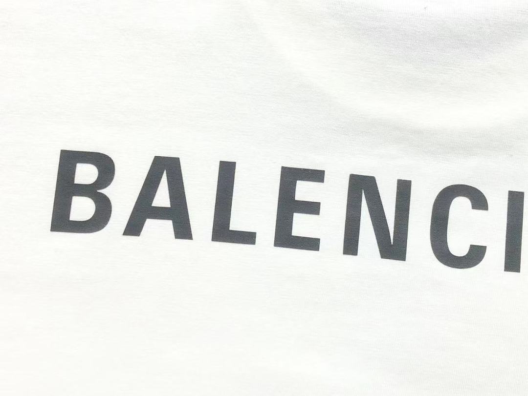 Balenciaga 113 B⭐L⭐⭐⭐IA⭐A T-SHIRT 5207270370 (Im 170Cm 60Kg I Wear Size 2XL In The Phot) - Image 9