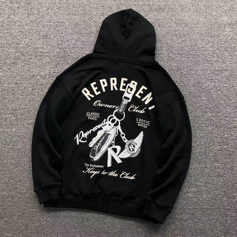 Represent 128 REPRESENT HOODIE 1109261368 (Im 170Cm 60Kg I Wear Size S In The Phot)