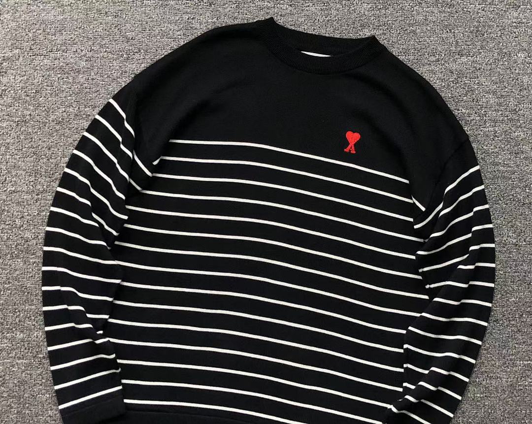 AMI 108 AMI SWEATER 413121479 (Im 170Cm 60Kg I Wear Size S In The Phot) - Image 9
