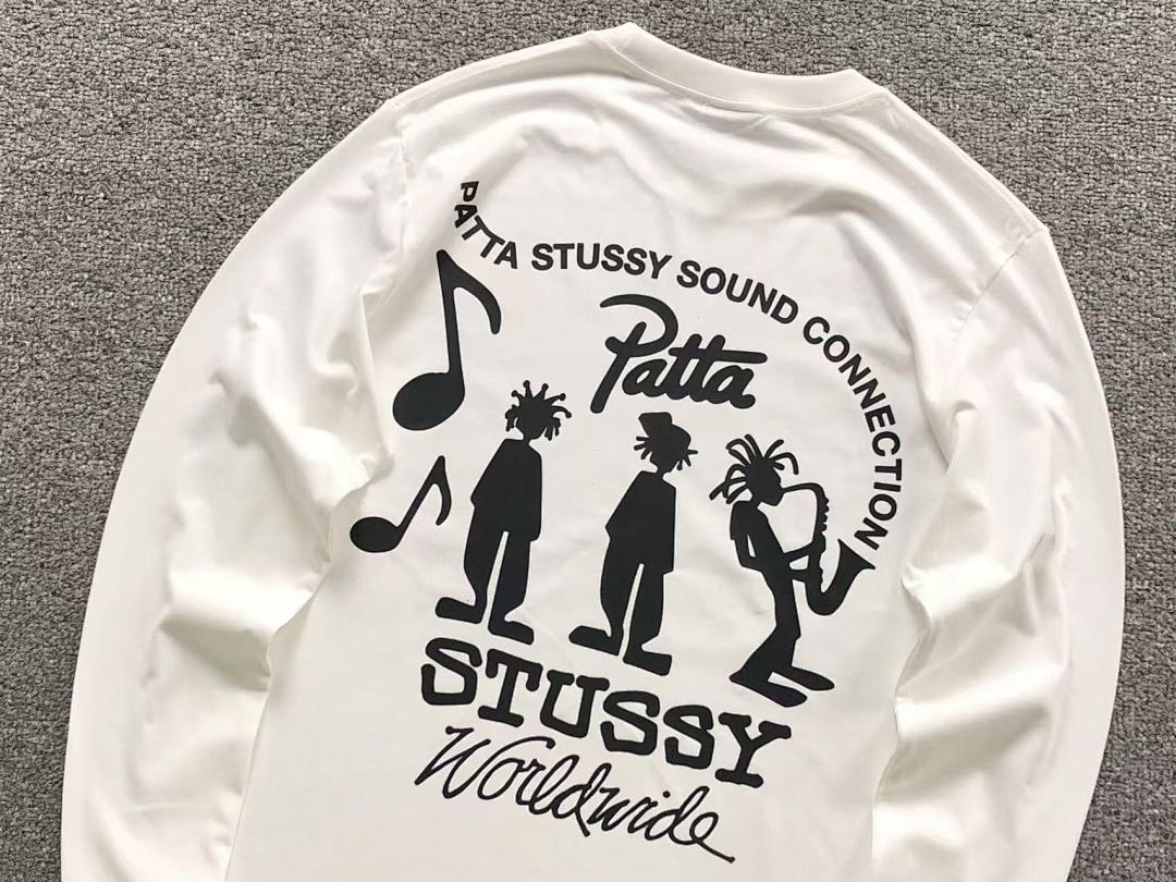 Stussy 95 STUSSY LONG SLEEVED 582014123 (Im 170Cm 60Kg I Wear Size M In The Phot) - Image 14