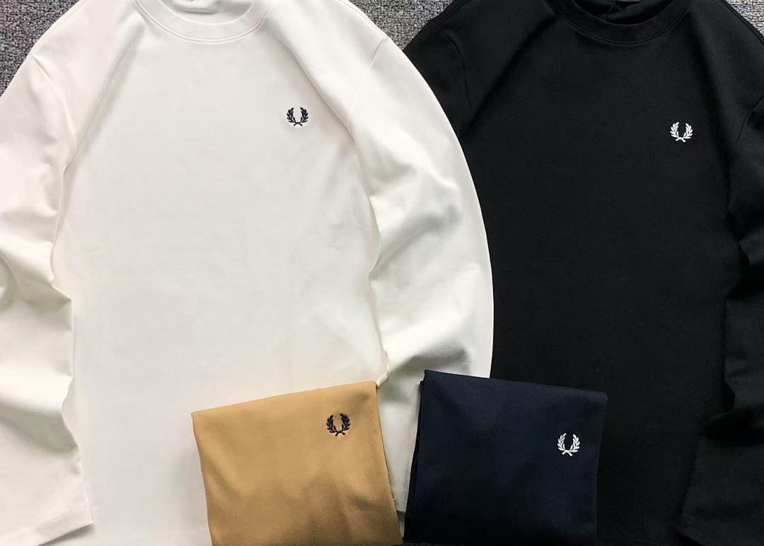 Fred Perry 95 FRED PERRY LONG SLEEVED 3108072403 (Im 170Cm 60Kg I Wear Size L In The Phot) - Image 6