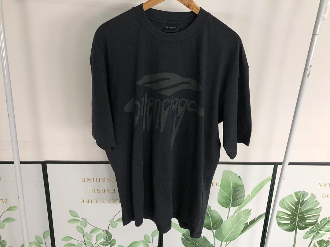 Balenciaga 118 B⭐L⭐⭐⭐IA⭐A T-SHIRT 4104071121 (Im 170Cm 60Kg I Wear Size M In The Phot) - Image 16