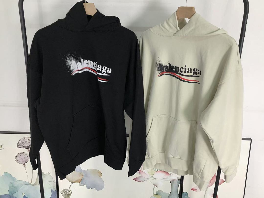 Balenciaga 225 B⭐L⭐⭐⭐IA⭐A HOODIE 4122713163 (Im 170Cm 60Kg I Wear Size XS In The Phot) - Image 27
