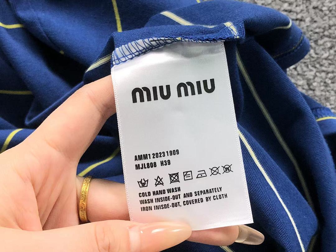 Miu Miu 125 M⭐U T-SHIRT 4201141077 (Im 170Cm 60Kg I Wear Size M In The Phot) - Image 16