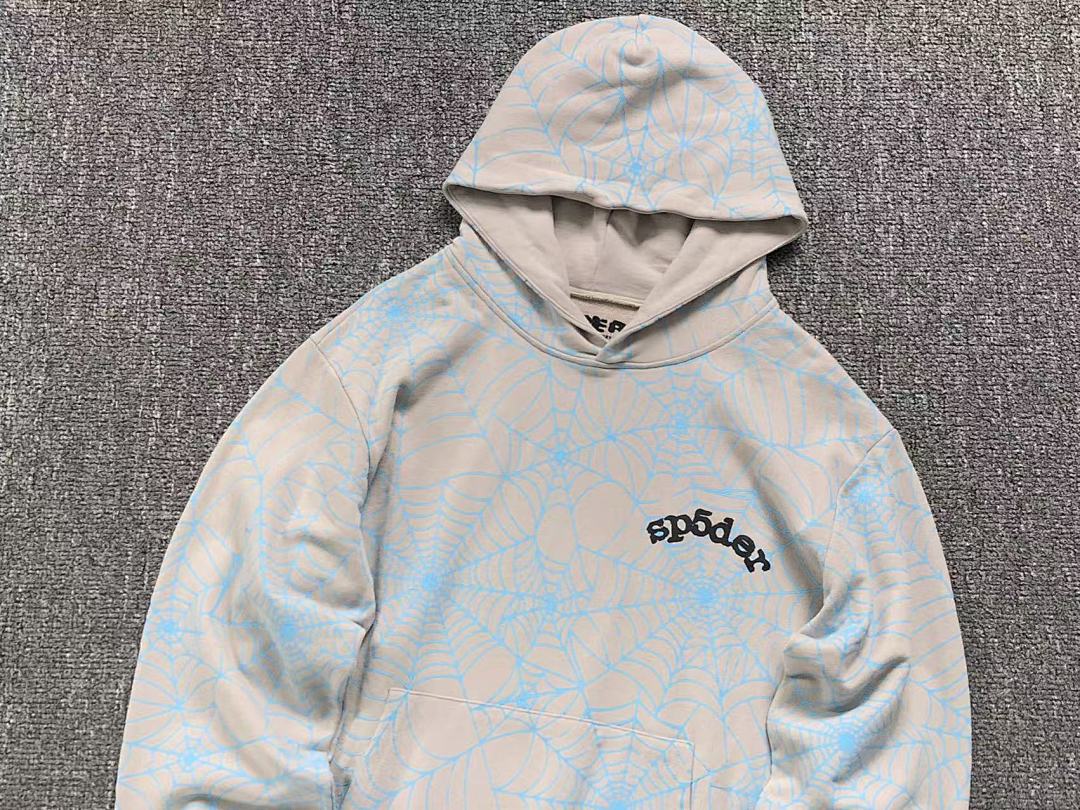 Sp5der TROUSERS 208 SP5DER HOODIE - Image 8