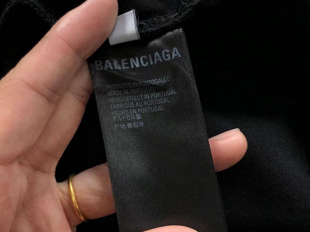 Balenciaga 128 B⭐L⭐⭐⭐IA⭐A T-SHIRT 3110171321 (Im 170Cm 60Kg I Wear Size M In The Phot) - Image 16