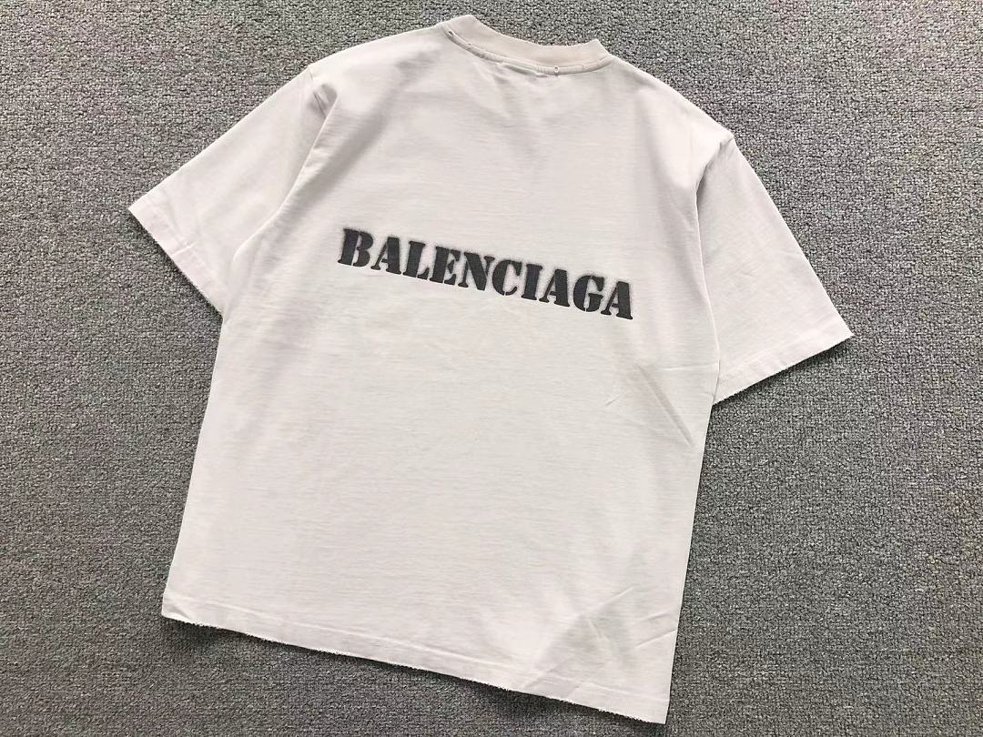 Balenciaga 125 B⭐L⭐⭐⭐IA⭐A T-SHIRT 42042411163 (Im 170Cm 60Kg I Wear Size XS In The Phot) - Image 15