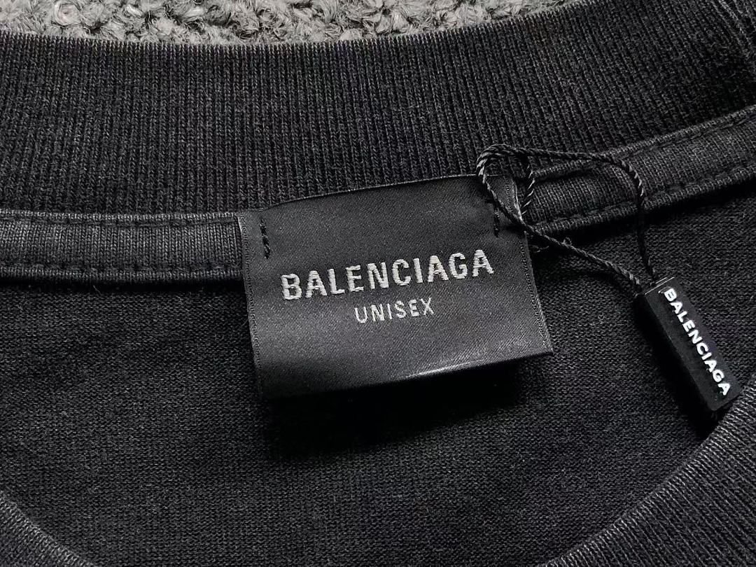 Balenciaga 128 B⭐L⭐⭐⭐IA⭐A T-SHIRT 5252505147 (Im 170Cm 60Kg I Wear Size L In The Phot) - Image 24