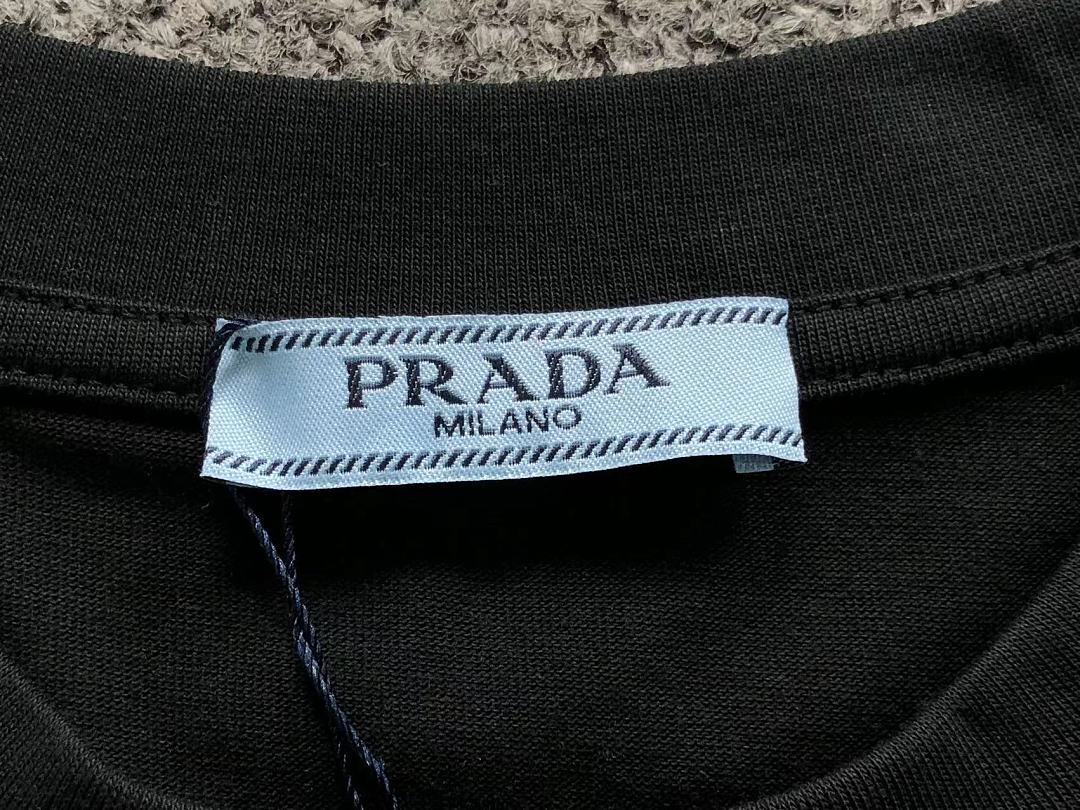 Prada 115 P⭐A⭐A T-SHIRT 5243029147 (Im 170Cm 60Kg I Wear Size M In The Phot) - Image 19