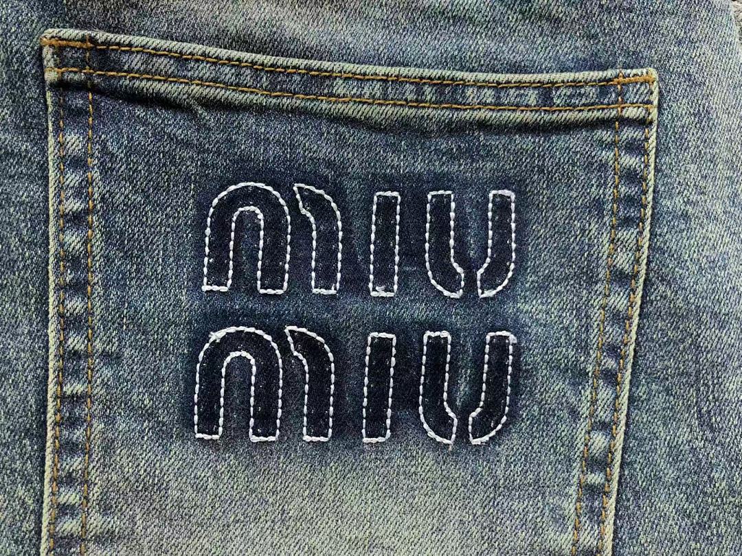 Miu Miu 218 M⭐U TROUSERS 5112207106 (Im 170Cm 60Kg I Wear Size S In The Phot) - Image 8