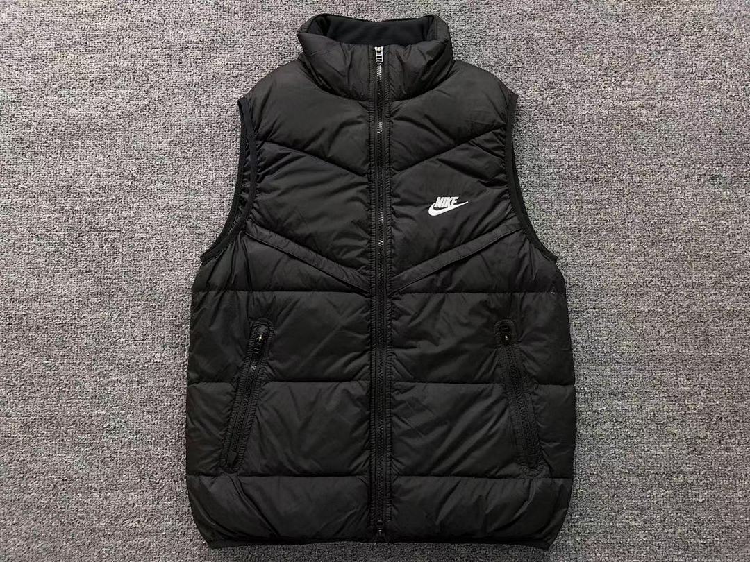Nike 335 N⭐K⭐ DOWN JACKETS VEST 57190719 (Im 170Cm 60Kg I Wear Size M In The Phot) - Image 5