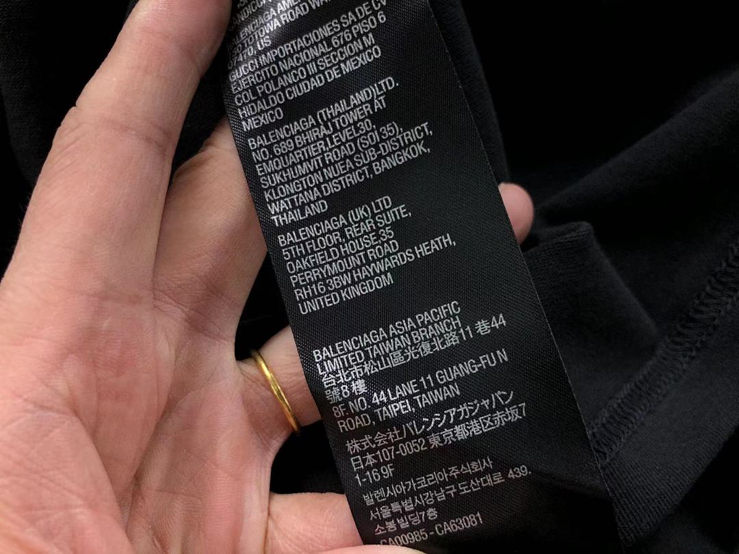 Balenciaga 135 B⭐L⭐⭐⭐IA⭐A T-SHIRT 42040801163 (Im 170Cm 60Kg I Wear Size XS In The Phot) - Image 32