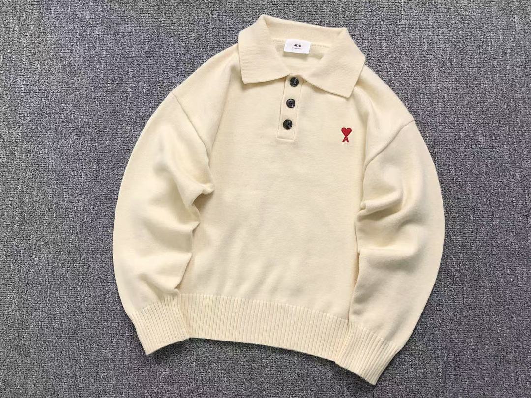 AMI 145 AMI SWEATER 211161117 (Im 170Cm 55Kg I Wear Size M In The Phot) - Image 11