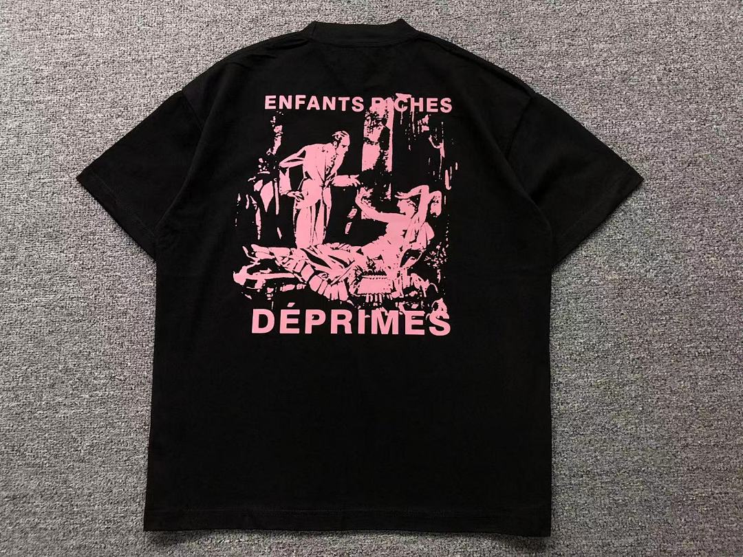 Chanel 85 ENFANTS RICHES DEPRIMES T-SHIRT 42012412162 (Im 170Cm 60Kg I Wear Size S In The Phot) - Image 5