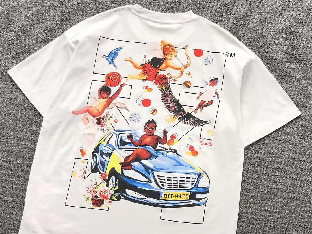 Unbranded 155 OFF-WHITE T-SHIRT 2204291301 (Im 170Cm 60Kg I Wear Size M In The Phot) - Image 12