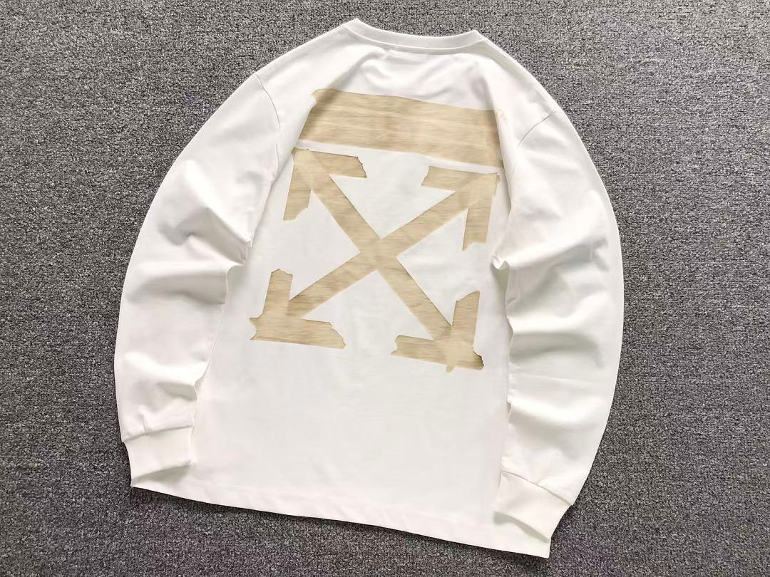 Off-White 125 OFF-WHITE LONG SLEEVED 5208052319 (Im 170Cm 60Kg I Wear Size M In The Phot) - Image 7