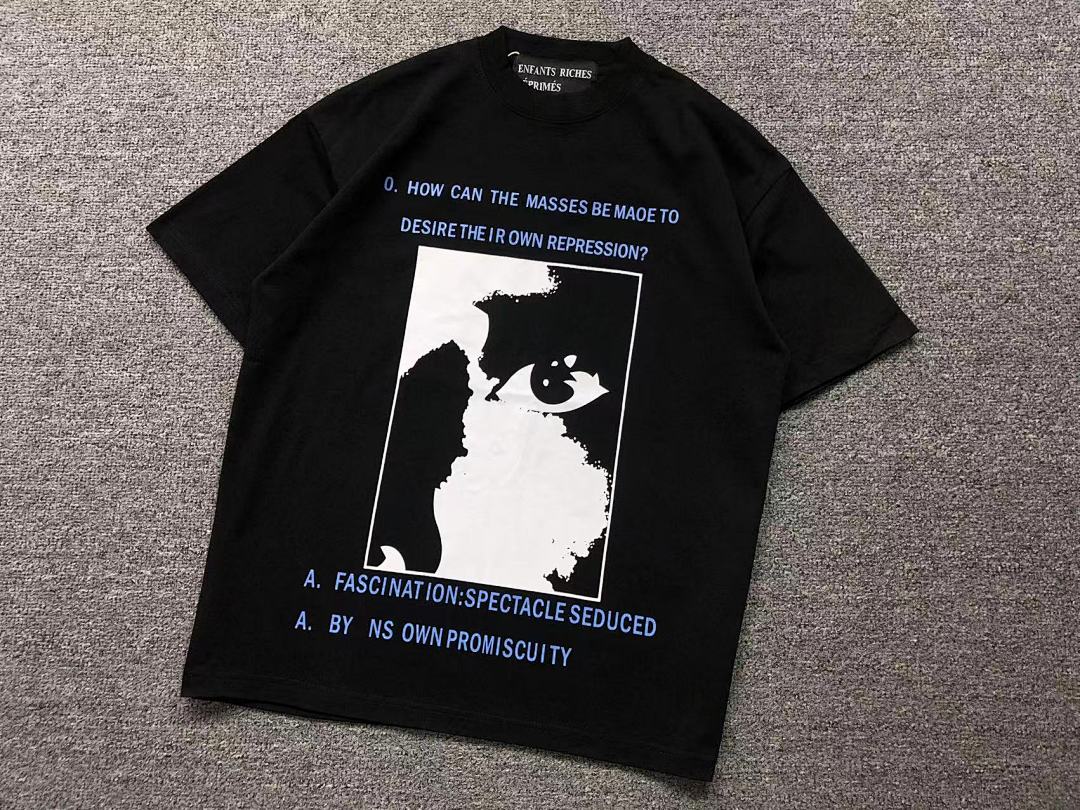 Chanel 88 ENFANTS RICHES DEPRIMES T-SHIRT 5212461162 (Im 170Cm 60Kg I Wear Size S In The Phot) - Image 11