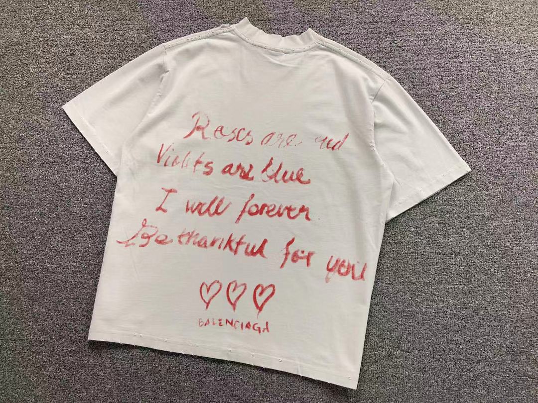 Balenciaga 135 B⭐L⭐⭐⭐IA⭐A T-SHIRT 42032303163 (Im 170Cm 60Kg I Wear Size XS In The Phot) - Image 10