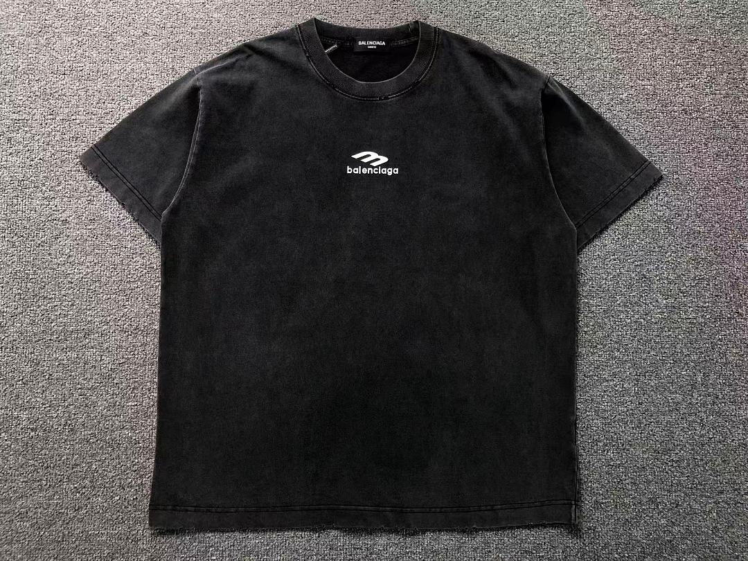 Balenciaga 129 B⭐L⭐⭐⭐IA⭐A T-SHIRT 42061613133 (Im 170Cm 60Kg I Wear Size 2XL In The Phot) - Image 13