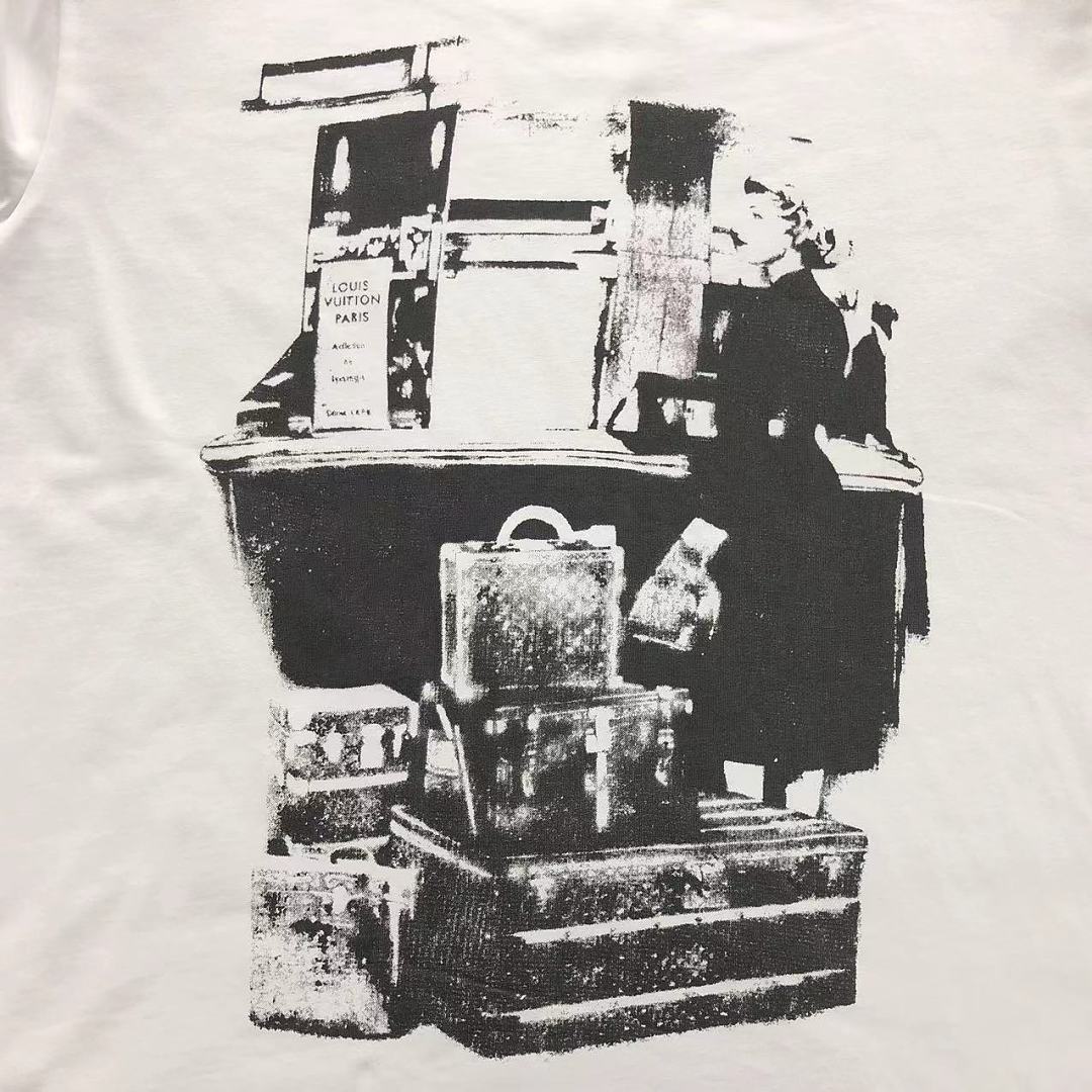 Louis Vuitton 125 L⭐ T-SHIRT 5241402147 (Im 170Cm 60Kg I Wear Size S In The Phot) - Image 10