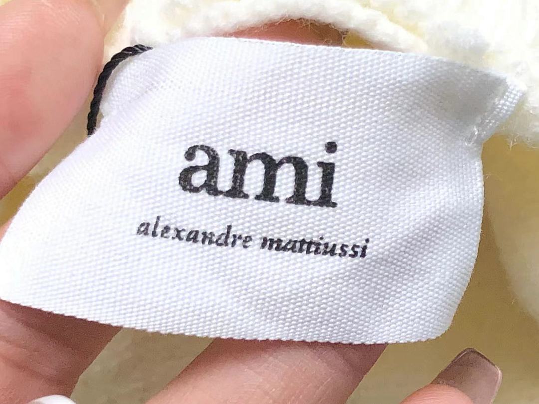 AMI 158 AMI SWEATER 312180617 (Im 170Cm 55Kg I Wear Size S In The Phot) - Image 12