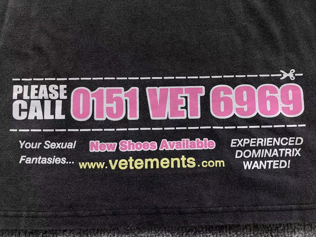 Vetements 225 VETEMENTS LONG SLEEVED 3112180617 (Im 170Cm 60Kg I Wear Size S In The Phot) - Image 13