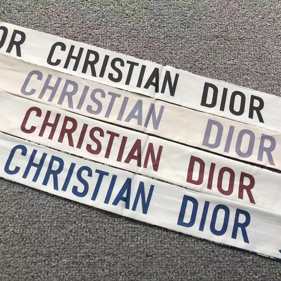 Dior 68 D⭐O⭐ SCARF 5220715102 (Long 180CM* Wide 6CM*) - Image 12