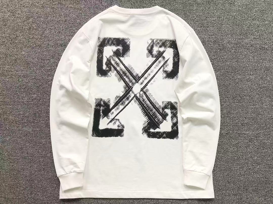 Off-White 129 OFF-WHITE LONG SLEEVED 3207302021 (Im 170Cm 60Kg I Wear Size M In The Phot) - Image 7