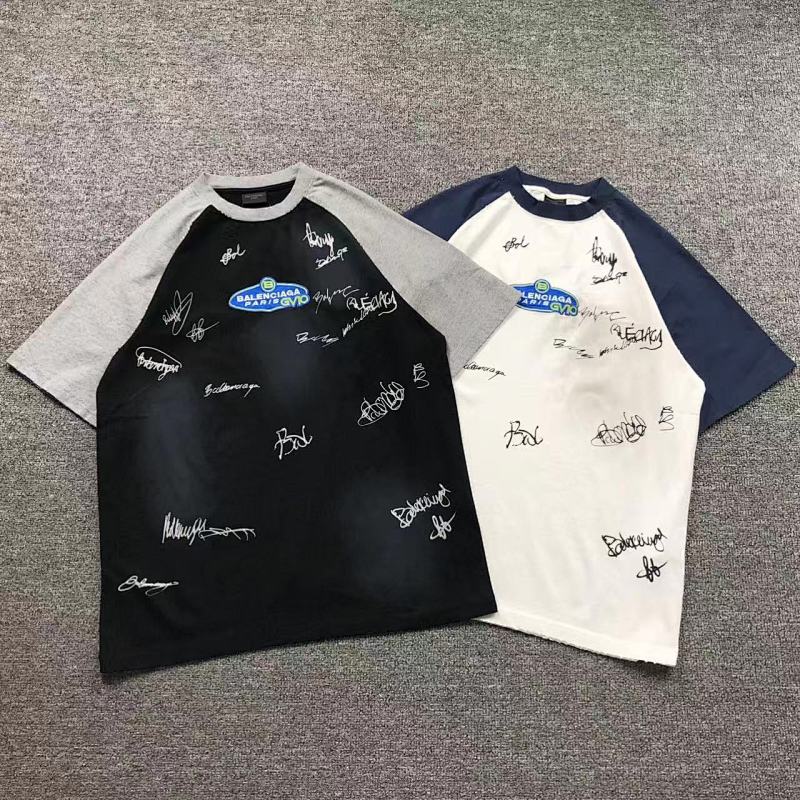 Balenciaga 128 B⭐L⭐⭐⭐IA⭐A T-SHIRT 3111030221 (Im 170Cm 60Kg I Wear Size M In The Phot), photo 1