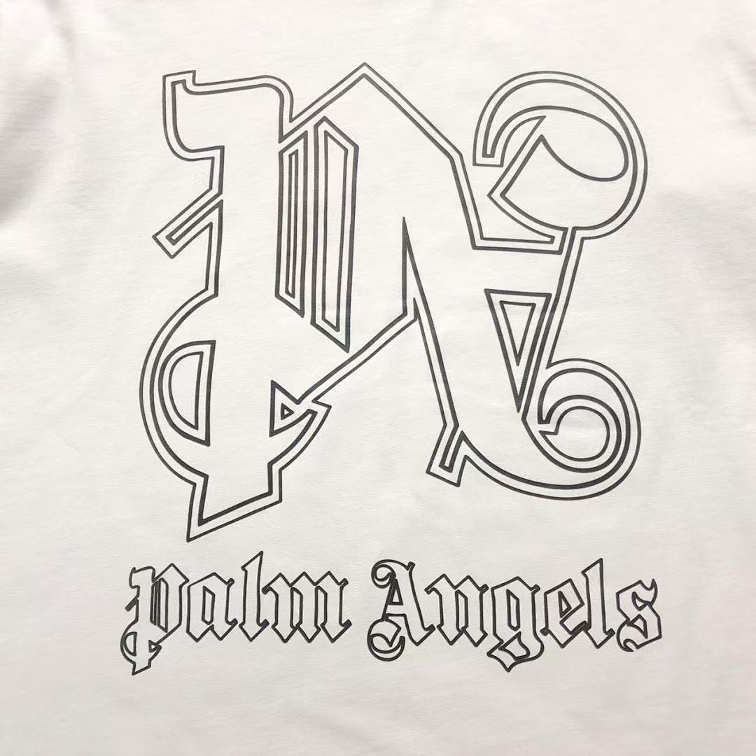 Palm Angels 78 PALM ANGELS T-SHIRT 41070127121 (Im 170Cm 60Kg I Wear Size S In The Phot) - Image 9