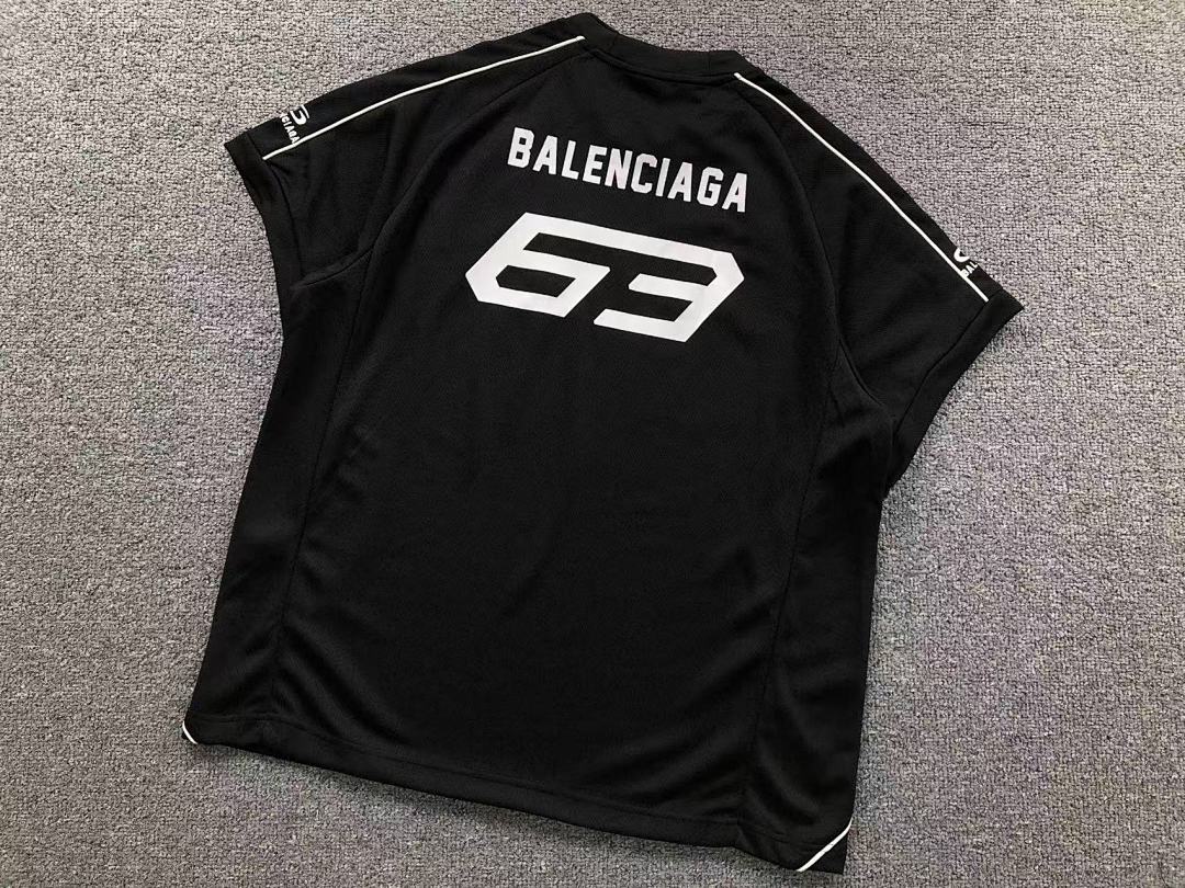 Balenciaga 158 B⭐L⭐⭐⭐IA⭐A T-SHIRT 3108082321 (Im 170Cm 60Kg I Wear Size 2 In The Phot) - Image 11