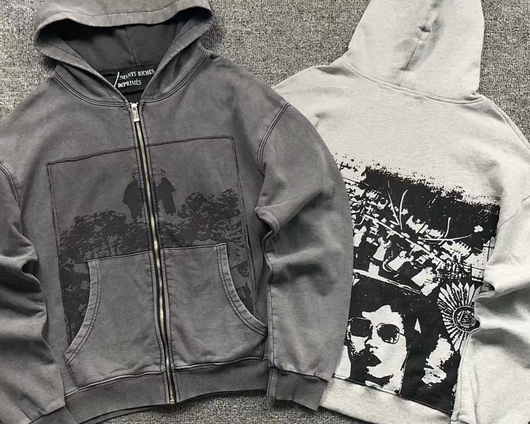 Chanel 178 ENFANTS RICHES DEPRIMES HOODIE 5211256162 (Im 170Cm 60Kg I Wear Size S In The Phot) - Image 6