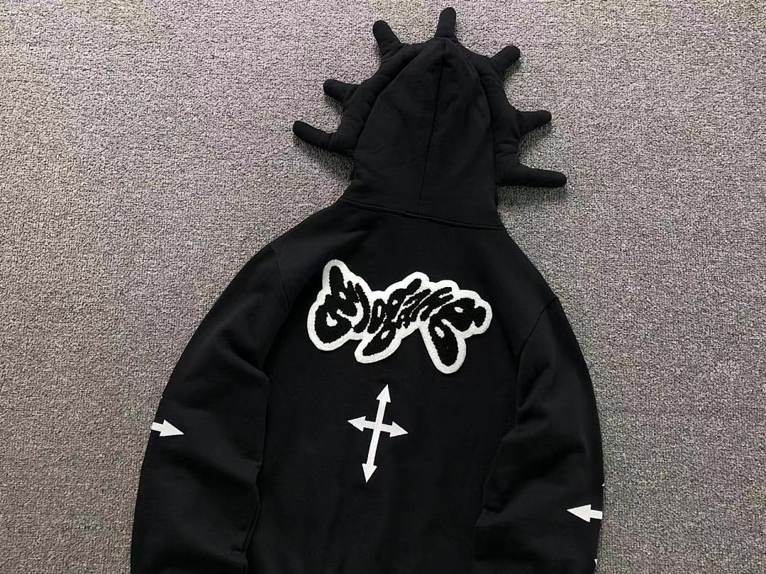 Unbranded 288 FASHION HOODIE 3111011372 (Im 170Cm 60Kg I Wear Size M In The Phot) - Image 12