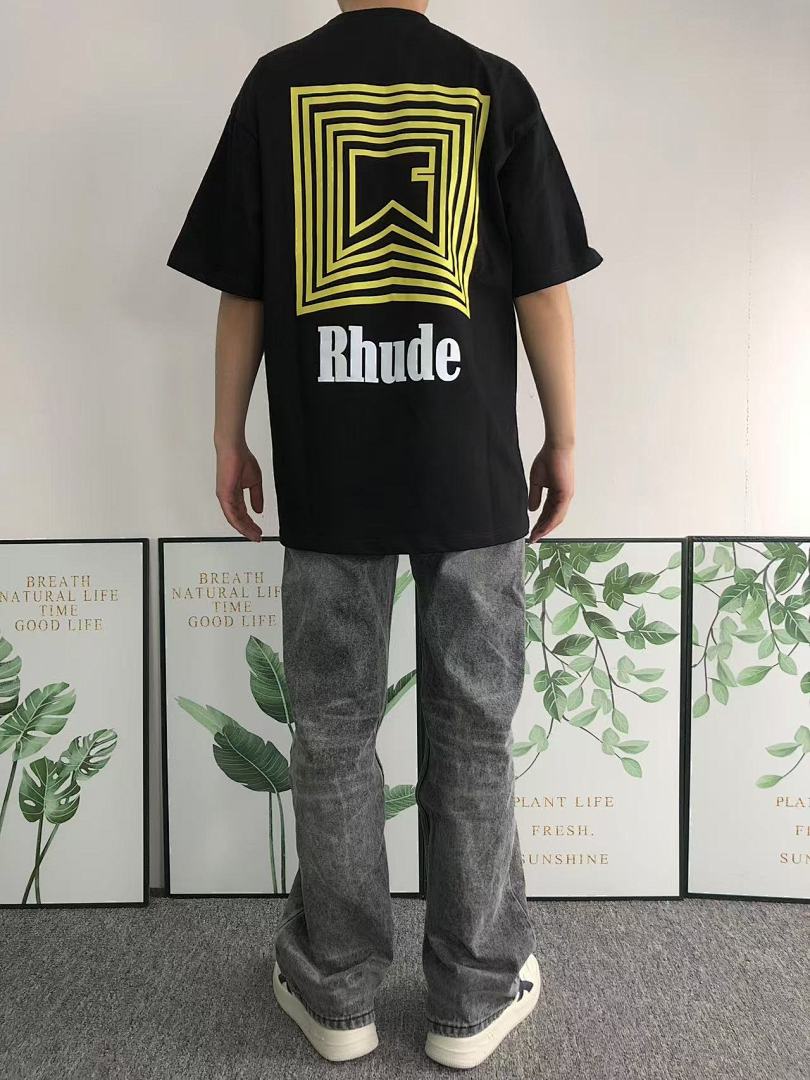 Rhude 105 RHUDE T-SHIRT 412192317 (Im 170Cm 57Kg I Wear Size M In The Phot) - Image 4