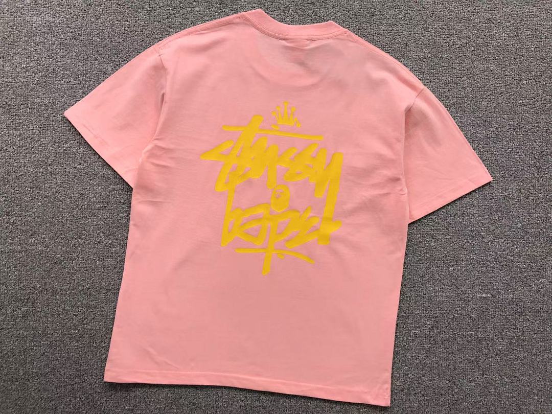 Bape 78 BAPE STUSSY T-SHIRT - Image 15