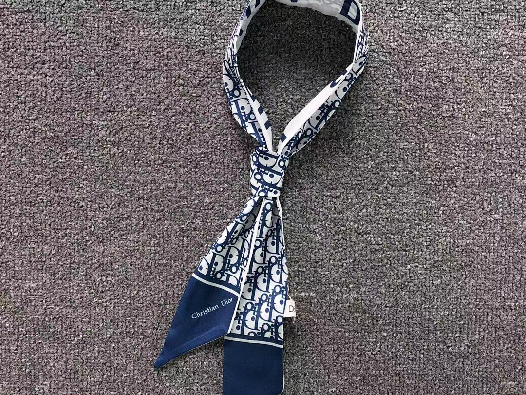 Dior 68 D⭐O⭐ SCARF 590636102 (Long 105CM* Wide 6CM*) - Image 9