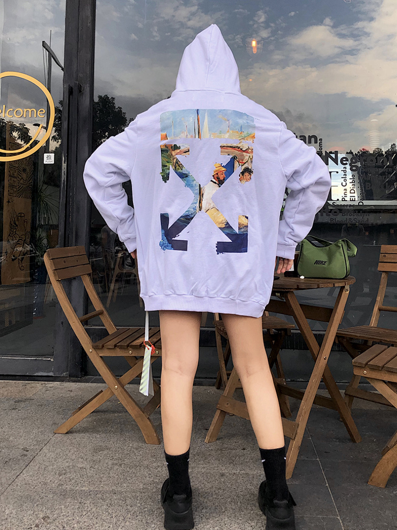 Off-White 135 OFF-WHITE (WHITE HOODIE) - Image 52