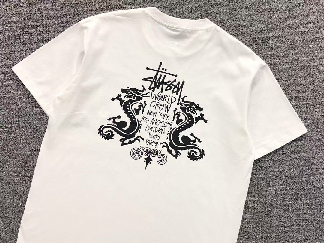 Stussy 78 STUSSY T-SHIRT 3106261902 (Im 170Cm 60Kg I Wear Size L In The Phot) - Image 8