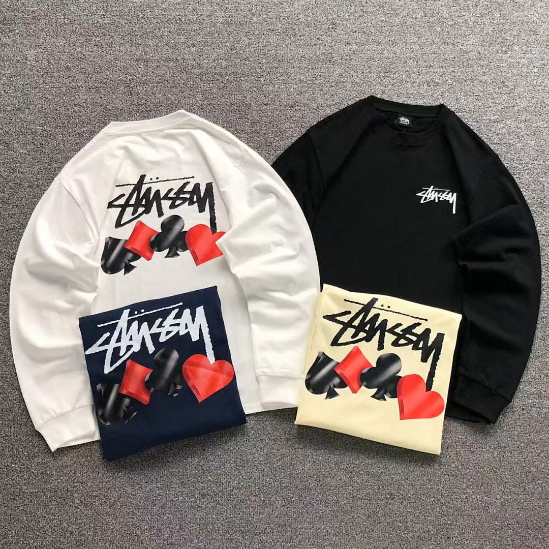 Stussy 158 STUSSY LONG SLEEVED 22041325001 (Im 170Cm 60Kg I Wear Size M In The Phot) - Image 5