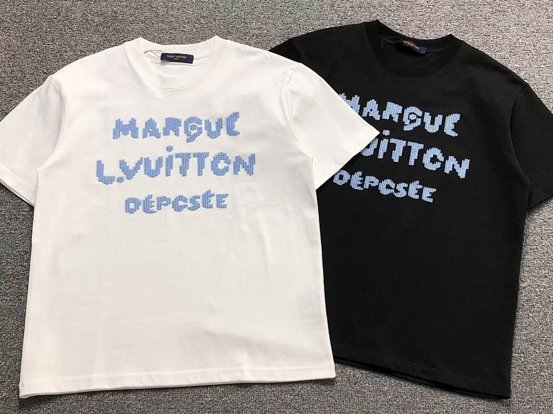 Louis Vuitton 138 L⭐ T-SHIRT 412011421 (Im 170Cm 60Kg I Wear Size S In The Phot) - Image 6