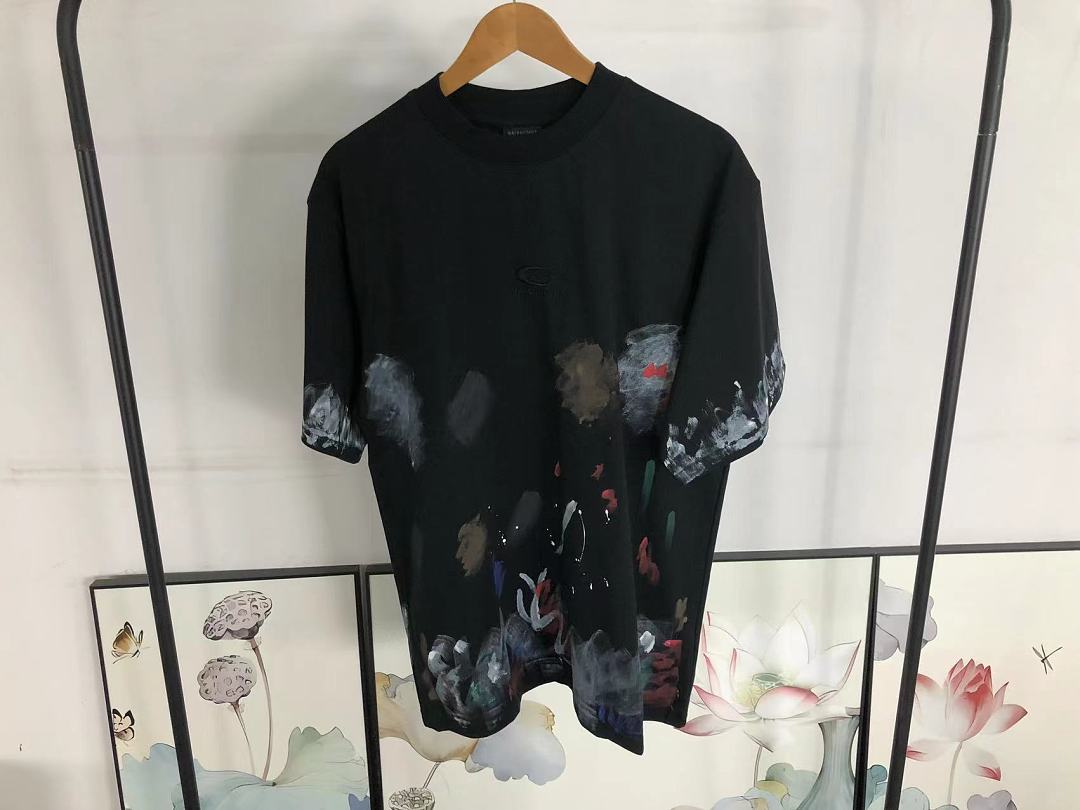 Balenciaga 128 B⭐L⭐⭐⭐IA⭐A T-SHIRT 42050405156 (Im 170Cm 60Kg I Wear Size 1 In The Phot) - Image 18