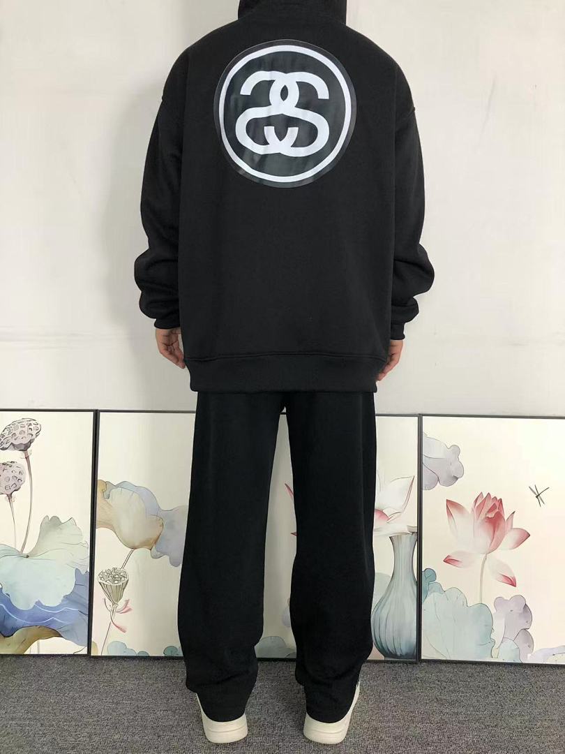 Stussy 128 STUSSY HOODIE 412251398 (Im 170Cm 60Kg I Wear Size 2XL In The Phot) - Image 4