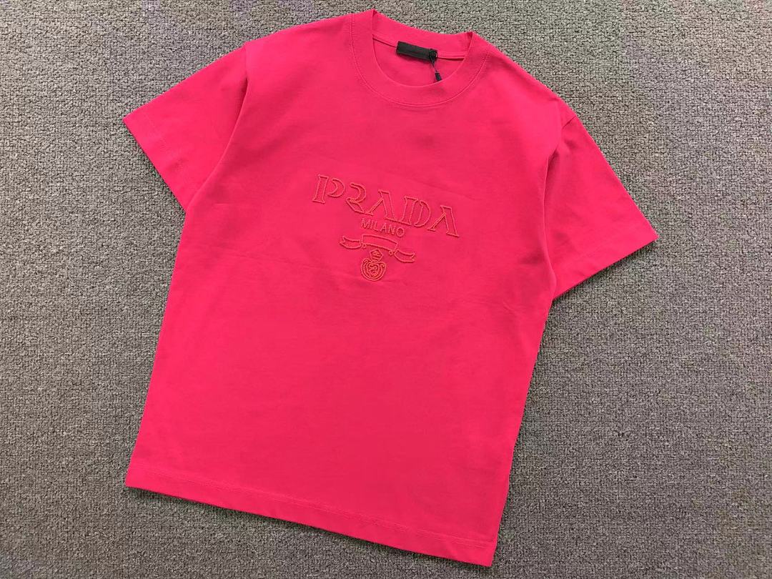 Prada 115 P⭐A⭐A T-SHIRT 510102381 (Im 170Cm 60Kg I Wear Size S In The Phot) - Image 12