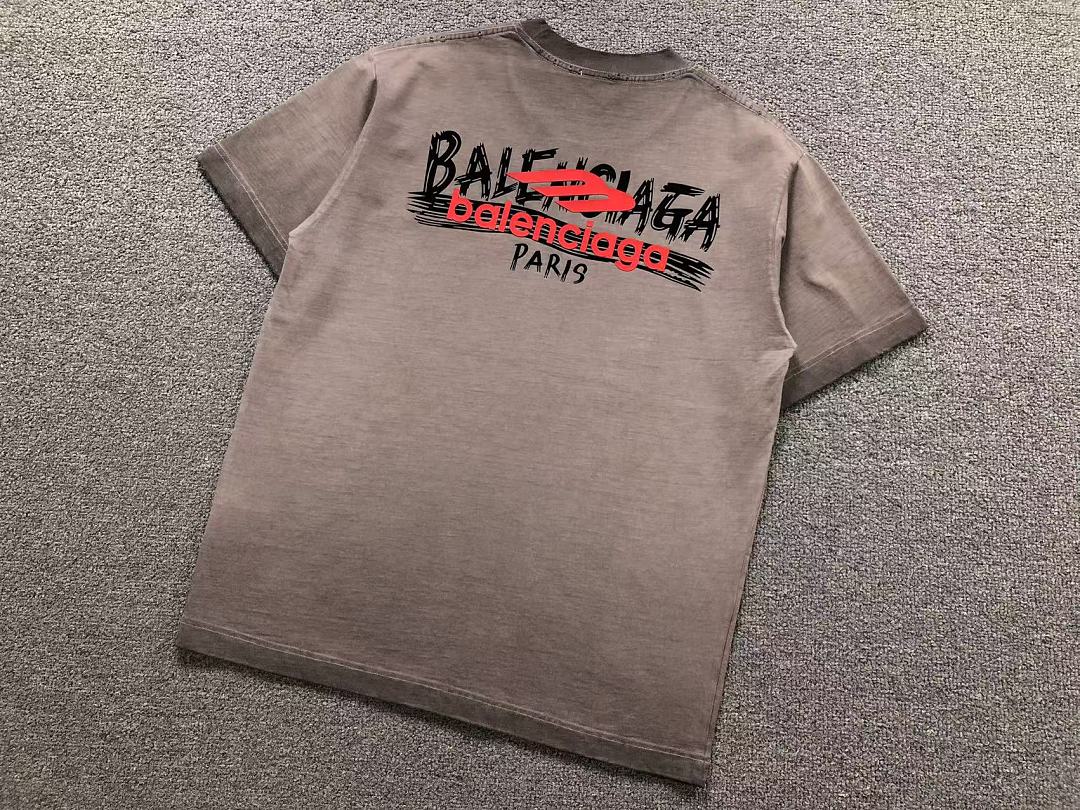 Balenciaga 128 B⭐L⭐⭐⭐IA⭐A T-SHIRT 3205070621 (Im 170Cm 60Kg I Wear Size L In The Phot) - Image 10