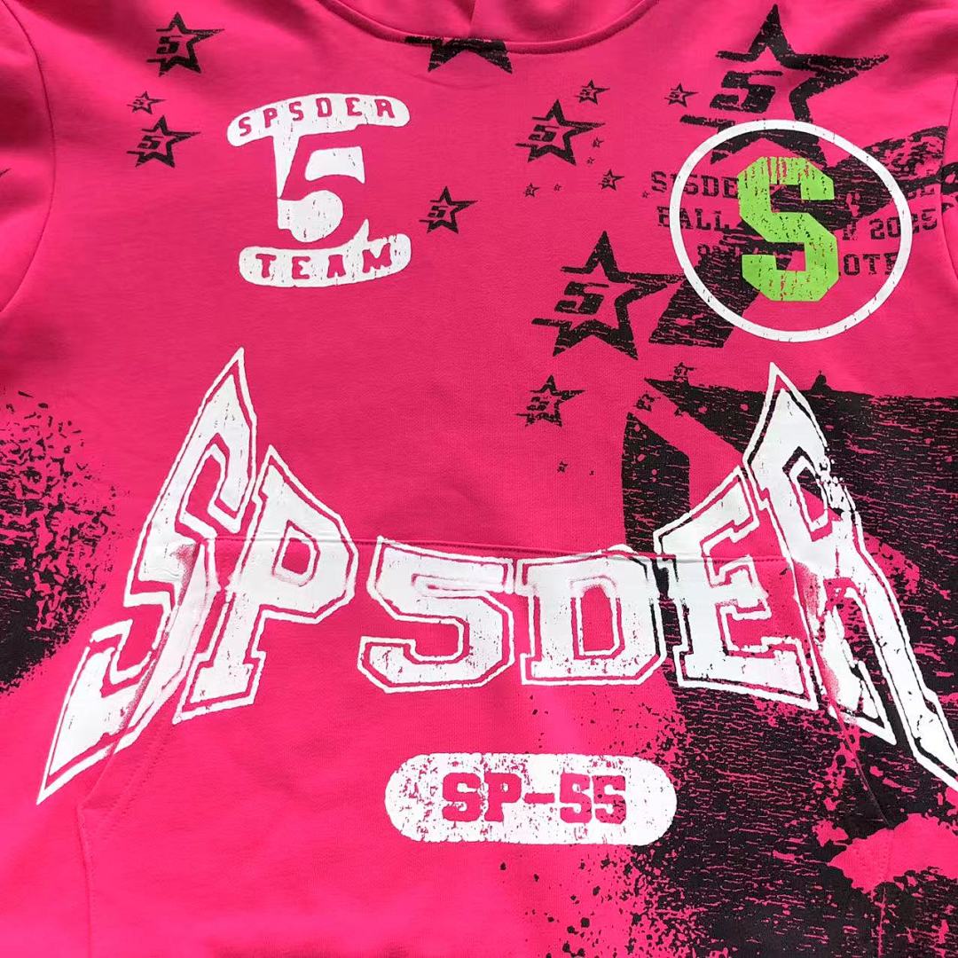 Sp5der TROUSERS 125 SP5DER HOODIE - Image 11