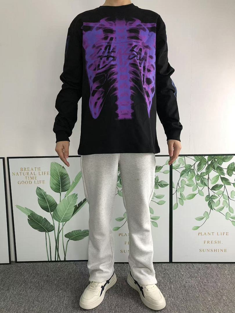 Stussy 168 STUSSY LONG SLEEVED 412150877 (Im 170Cm 57Kg I Wear Size S In The Phot) - Image 3