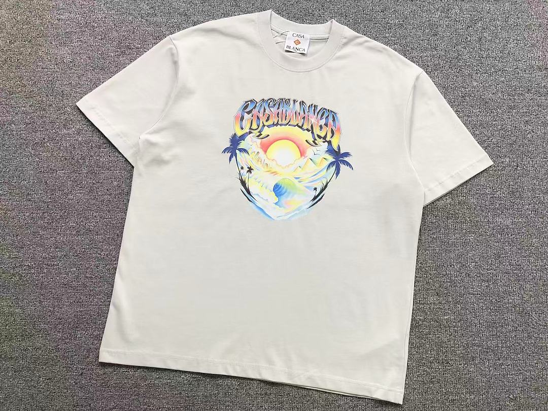 Casablanca 105 CASABLANCA T-SHIRT 52062611127 (Im 170Cm 60Kg I Wear Size L In The Phot) - Image 25